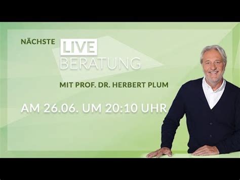 Online Liveberatung mit Prof. Dr. Herbert Plum Zellschutz.